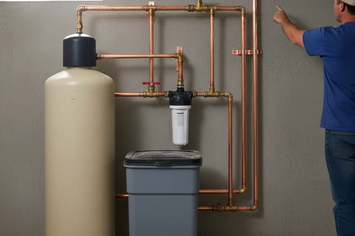 Whole-house water treatment system installed in Pocola